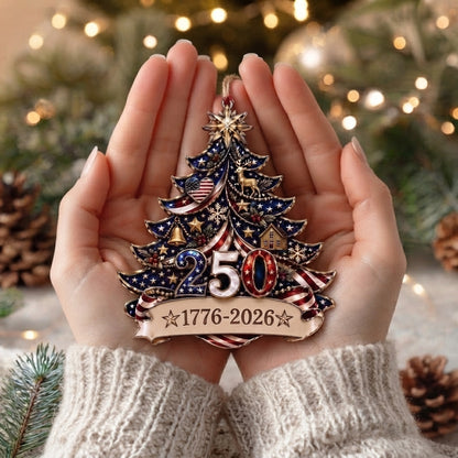 🇺🇸 America’s 250th Anniversary Christmas Ornament
