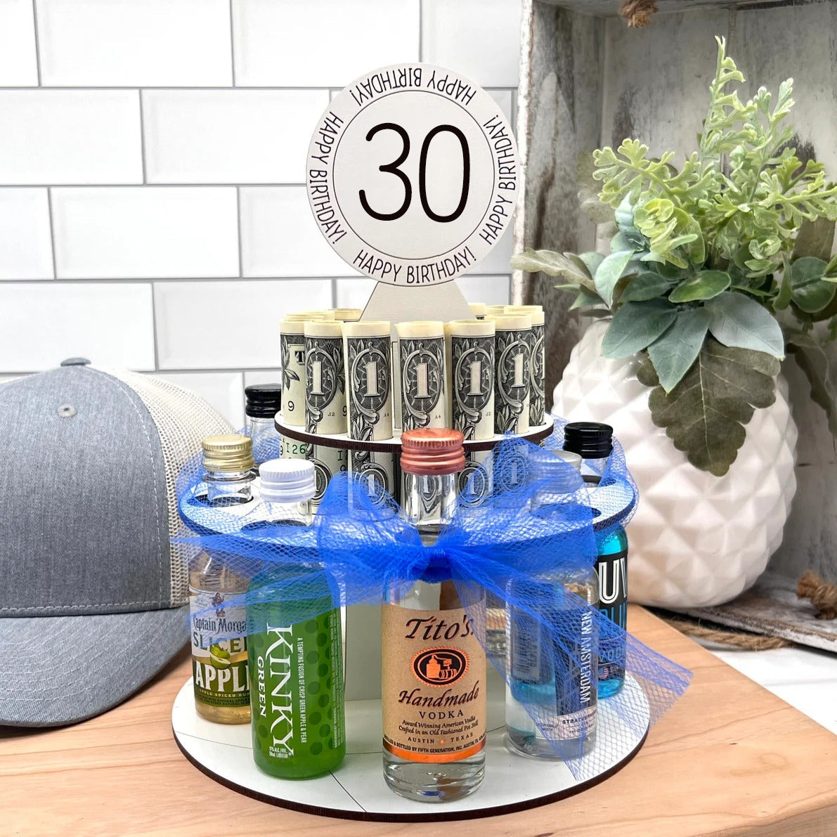 🎉 Custom Birthday Drink Tower