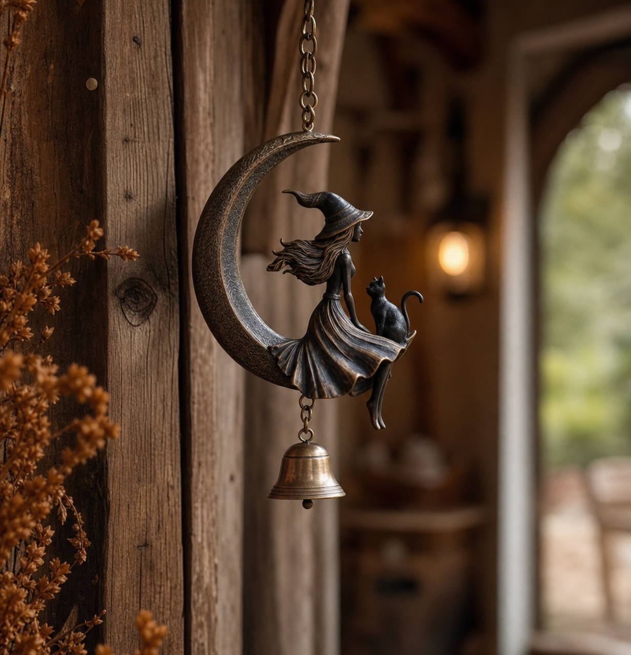 🌙 Witch Moon Wind Chime