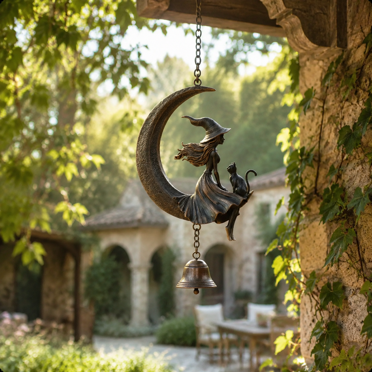 🌙 Witch Moon Wind Chime