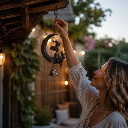 🌙 Witch Moon Wind Chime