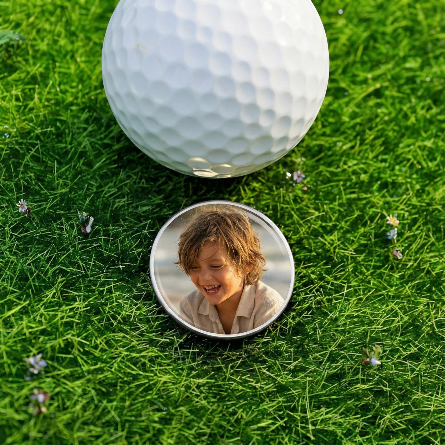⛳ Custom Golf Ball Marker – Personalized Photo Golf Marker