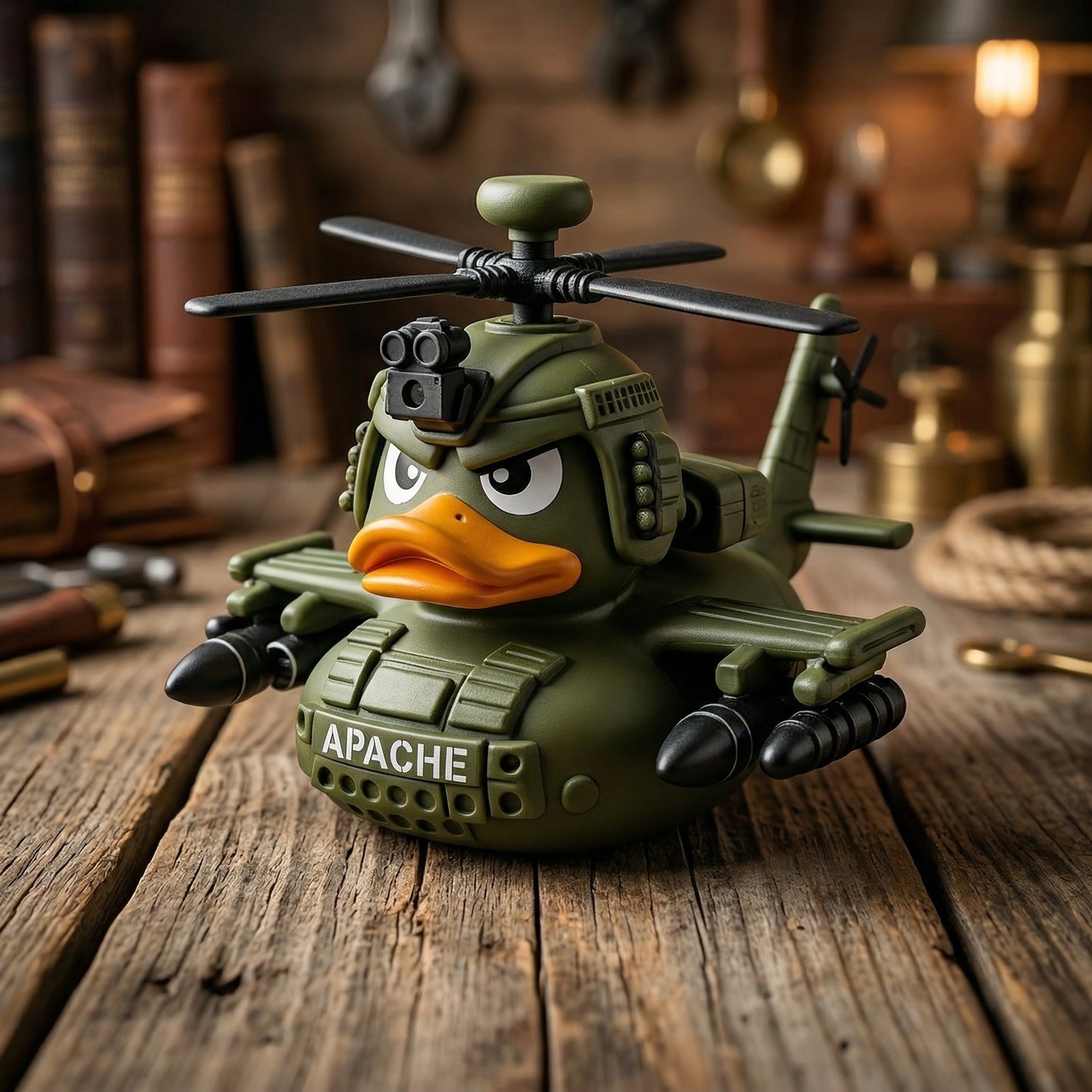 AH-64 Apache Rubber Duck – Tactical Quack Attack!