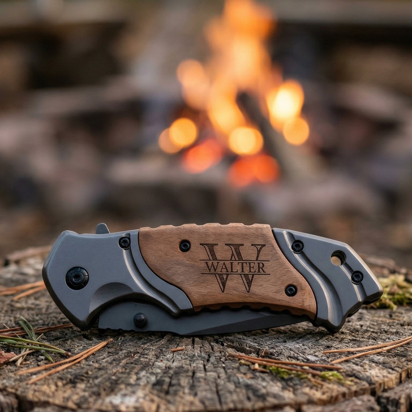 Personalized Engraved Pocket Knife Anniversary Gift for him, Dad, Husband, Wedding gifts for Men