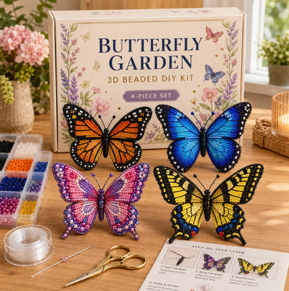 🧵✨Tiny 3D Beaded Animal DIY Kit