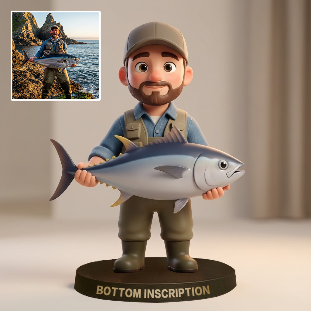 Custom Pixar-Style Photo Cartoon Style Desk Decor- Gift For Couple, Wife, Husband, Boyfriend, Girlfriend, Family, Pet