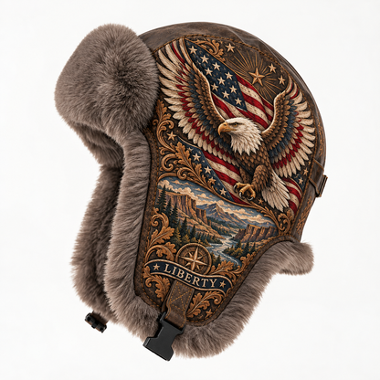 🦅 American Eagle Liberty Trapper Hat