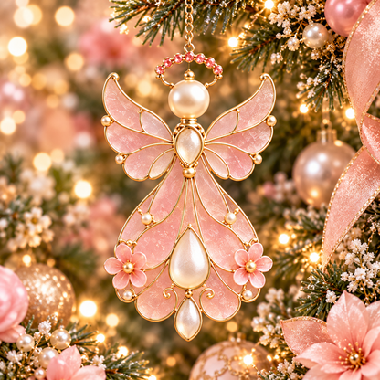 Birth Month Angel Christmas Ornaments – 12 Birthstone Colors
