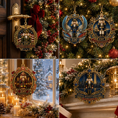 250th Anniversary Hero Tribute Nutcracker Ornaments