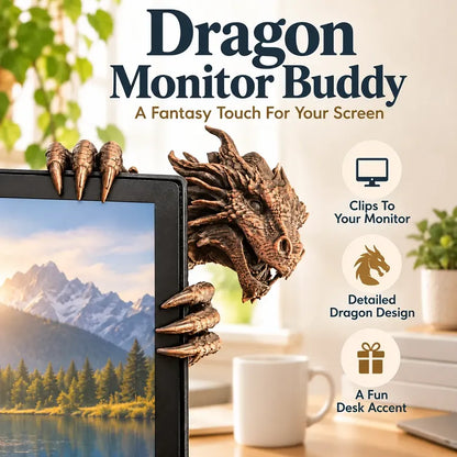 🐉🖥️Dragon Monitor Buddy – Fantasy Dragon Screen Companion