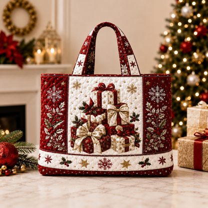 🔥Hot Sale🔥 - 🎄Christmas Quilted Tote Bag