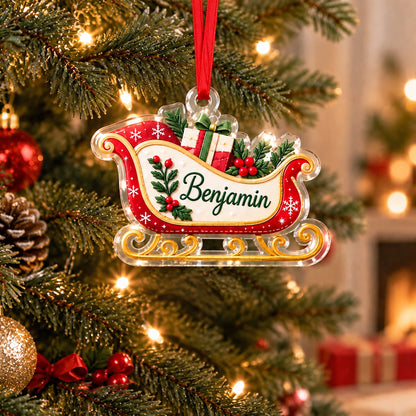 ✨❤️ Personalized Name Christmas Ornament