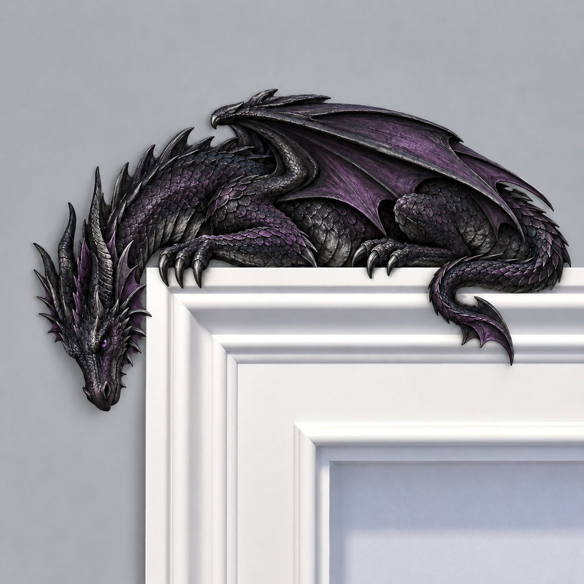 ⏳ Last Day 50% OFF – 🐉🔥 Sleeping Dragon Door Topper