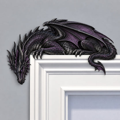 ⏳ Last Day 50% OFF – 🐉🔥 Sleeping Dragon Door Topper