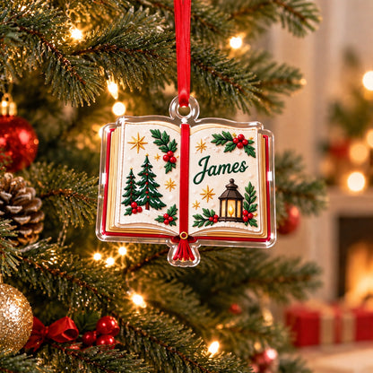 ✨❤️ Personalized Name Christmas Ornament