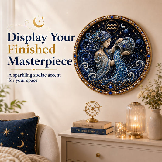 🌙♈ DIY Zodiac Rhinestone Art Kit