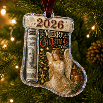 🎅 2026 Christmas Gift 50% Off--Cash Clip Christmas Tree Ornament