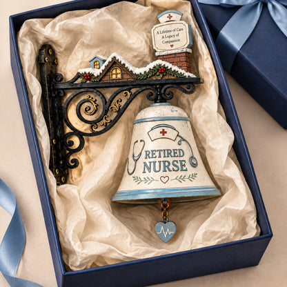 Retired Nurse Wall-Mount Doorbell / Door Hanger