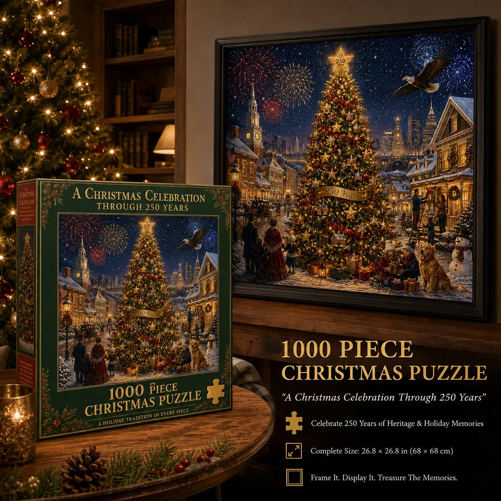 A Christmas Celebration Through 250 Years Puzzle – Piece Together Heritage & Holiday Cheer