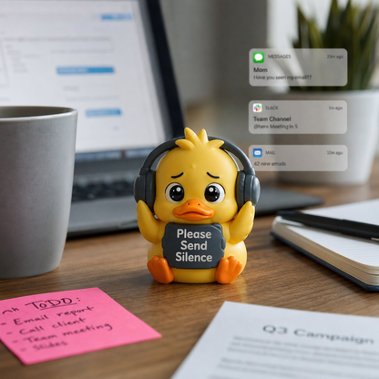 🦆Not Every Bad Day Needs Fixing, Sometimes It Just Needs An Emotional Support Duck