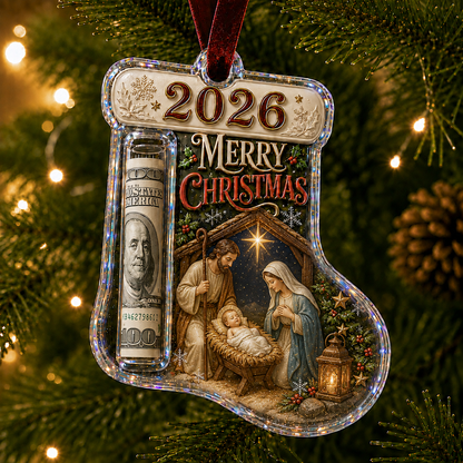 🎅 2026 Christmas Gift 50% Off--Cash Clip Christmas Tree Ornament
