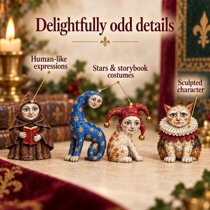 🐱 24 Days of Ugly Medieval Cats Advent Calendar – Bizarre Feline Blind Box Figures