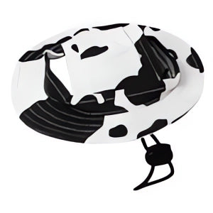 Personalized Multicolor Milk Pattern Adjustable Pet Bucket Hat with Embroidered Name Pet Daily Wear Birthday Gift for Pet Mom Dad Pet Lovers
