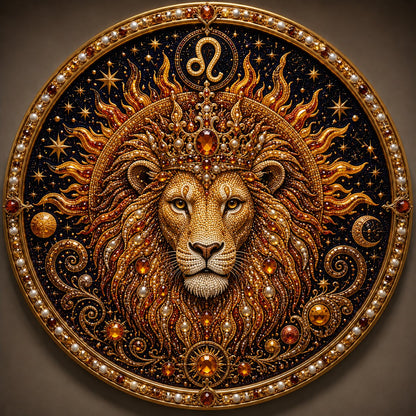 🌙♈ 12 Zodiac Signs Pearl Art Kit