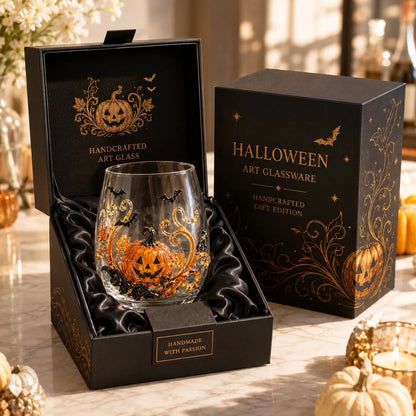 🎃 3D Halloween Artisan Glassware Collection - For Magical Halloween Sips
