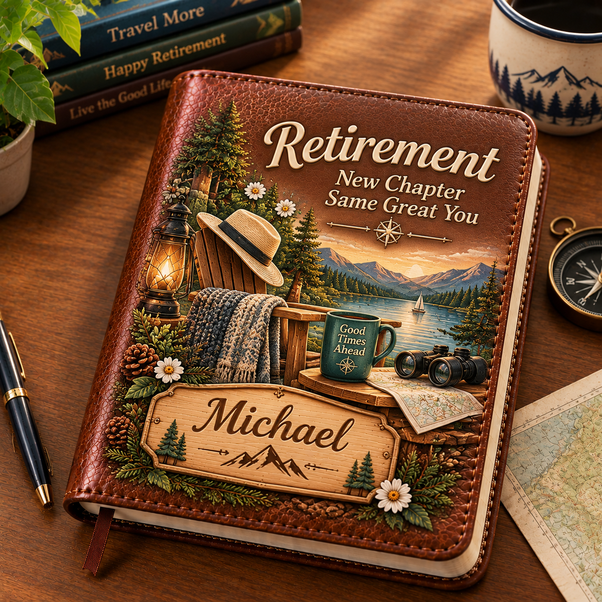 📖Personalized Hobby Journal – Cozy Keepsake Notebook