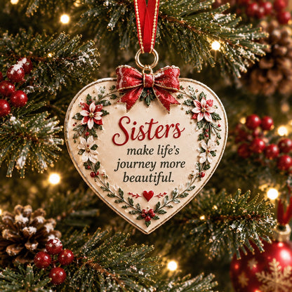🎄Flat Christmas Metal Ornament – Heartfelt Holiday Keepsakes for Loved Ones