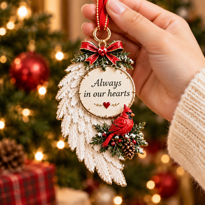 🎄Flat Christmas Metal Ornament – Heartfelt Holiday Keepsakes for Loved Ones