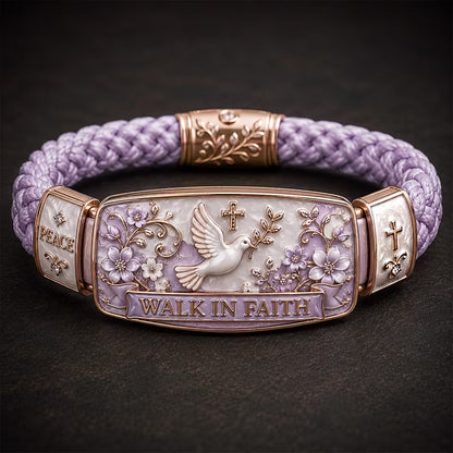 ✝️ Walk in Faith Bracelet – Wear Your Peace and Grace on Your Wrist.