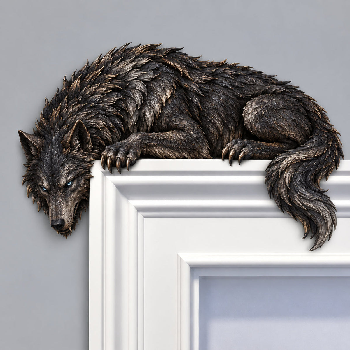 ⏳ Last Day 50% OFF – 🐉🔥 Sleeping Dragon Door Topper