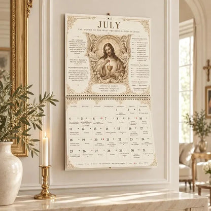 ✝️ 2027 Catholic Liturgical Wall Calendar