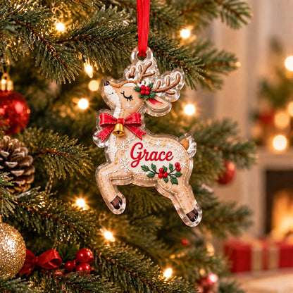 ✨❤️ Personalized Name Christmas Ornament