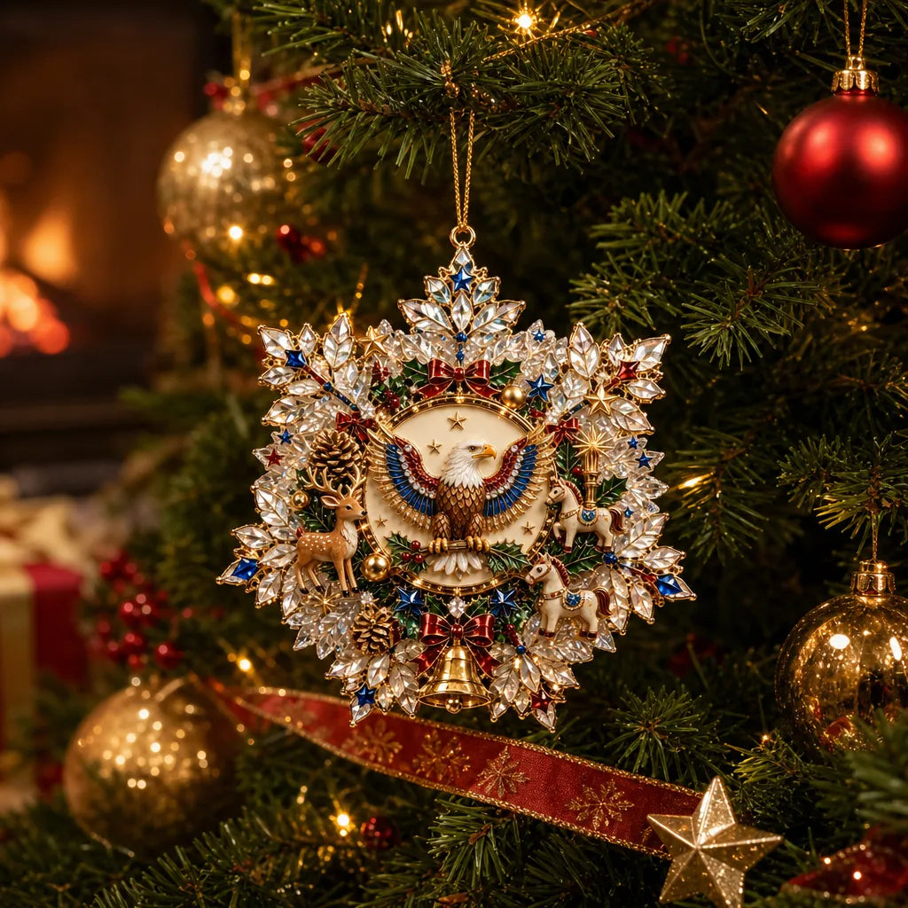 ❄️ Snowflake Christmas Ornament