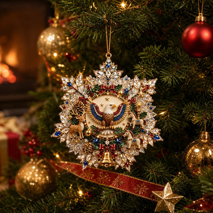 ❄️ Snowflake Christmas Ornament