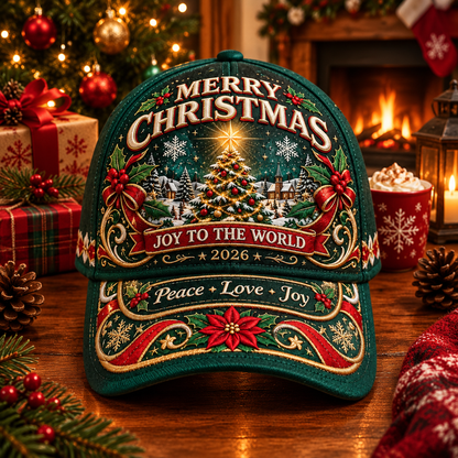 Christmas Baseball Hat – Festive Holiday Cap