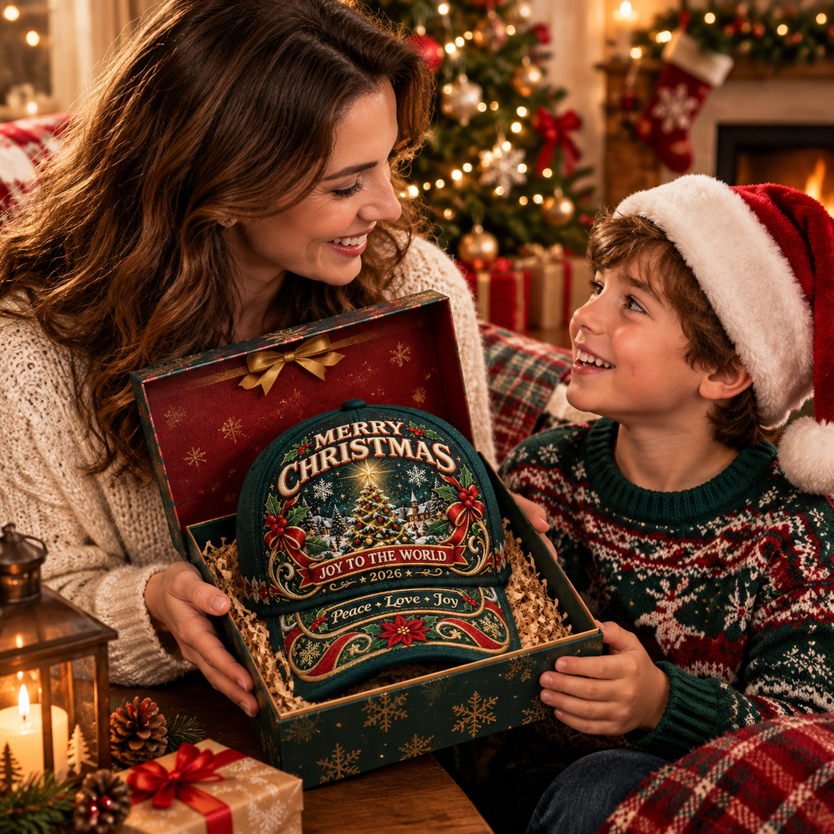 Christmas Baseball Hat – Festive Holiday Cap