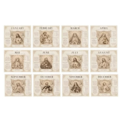 ✝️ 2027 Catholic Liturgical Wall Calendar