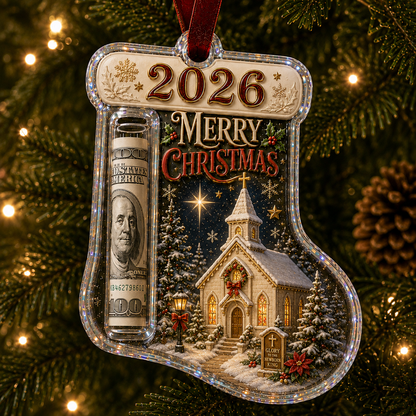 🎅 2026 Christmas Gift 50% Off--Cash Clip Christmas Tree Ornament