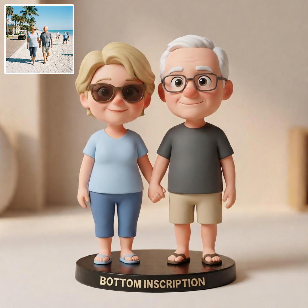 Cartoon-Style Personalized Photo Desk Decor - Turn Your Moments Into Timeless Keepsakes