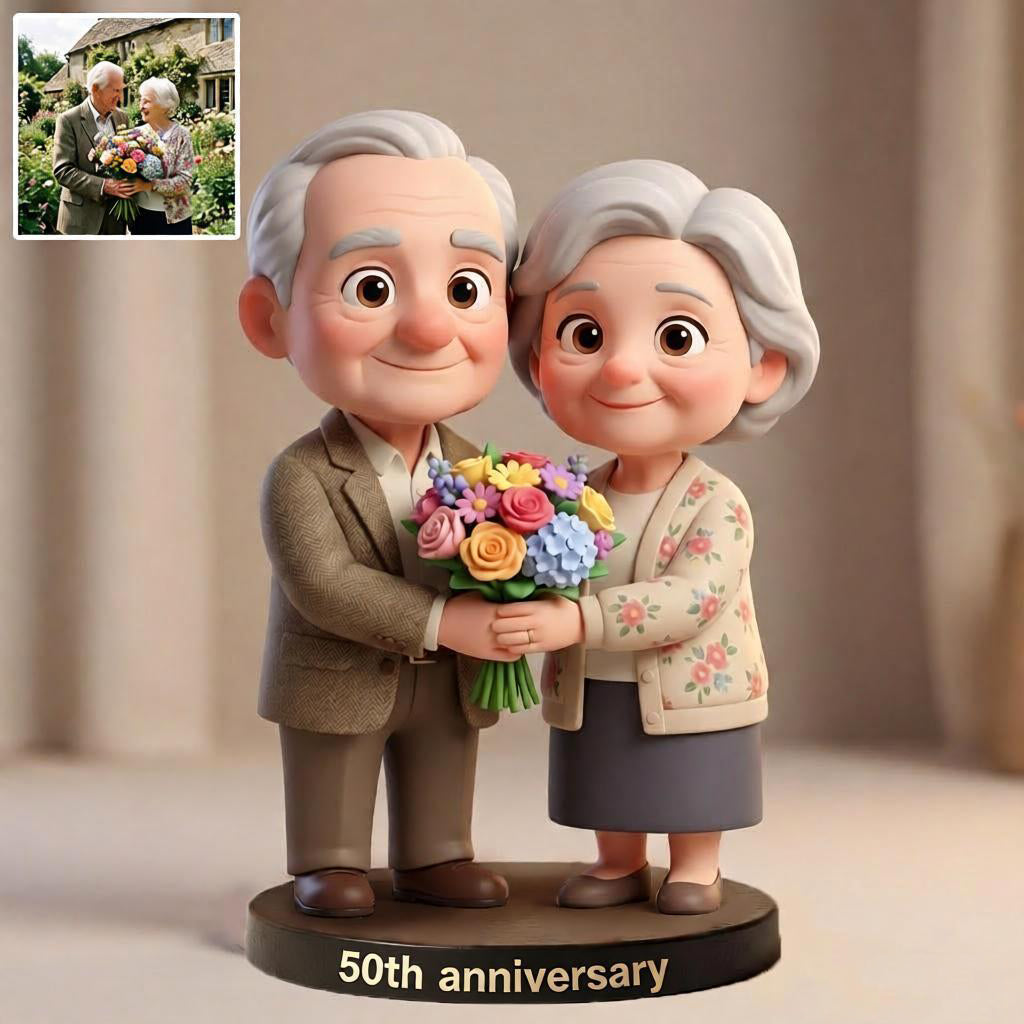 Cartoon-Style Personalized Photo Desk Decor - Turn Your Moments Into Timeless Keepsakes