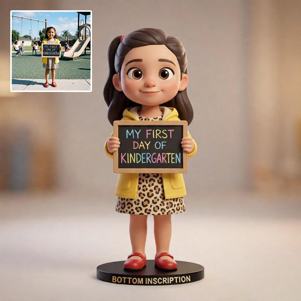 School Journey Personalized Photo Desk Decor-Best Gift for Universities, Middle Schools,  Primary Achools
