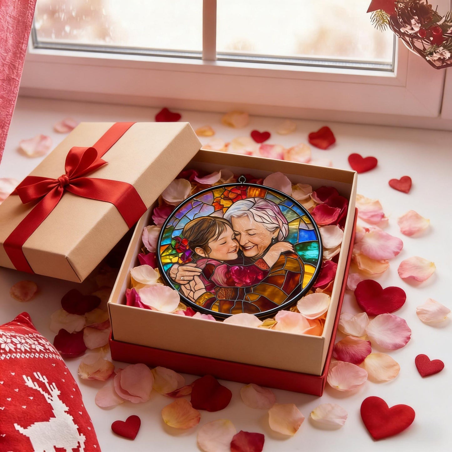 Personalized Photo Window Hanging Ornament