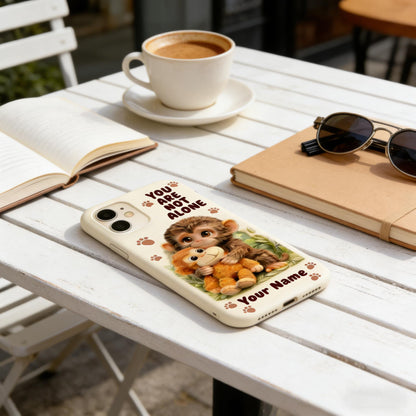 Personalized Adorable Monkey Phone Case