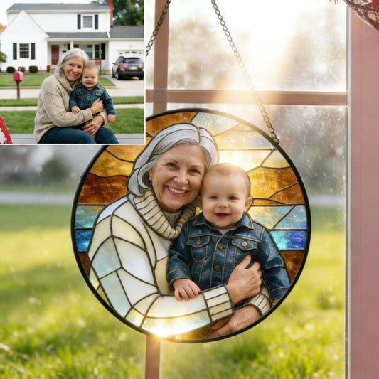 Personalized Photo Window Hanging Ornament