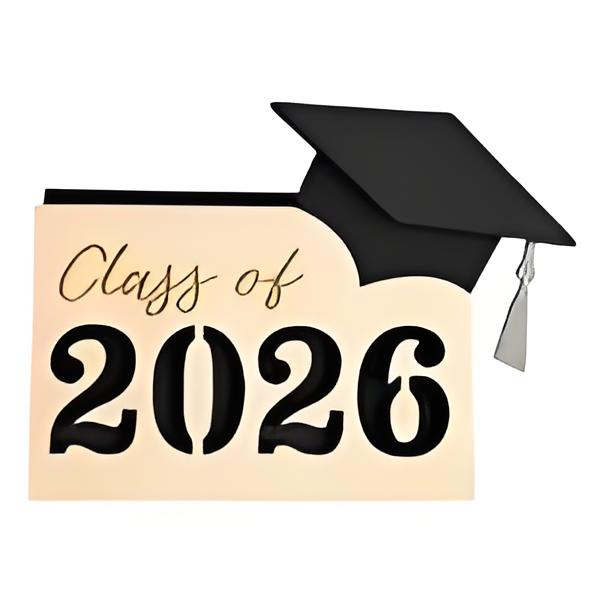 🎓 Personalized Graduate Gift Card Holder – Custom Name & Message