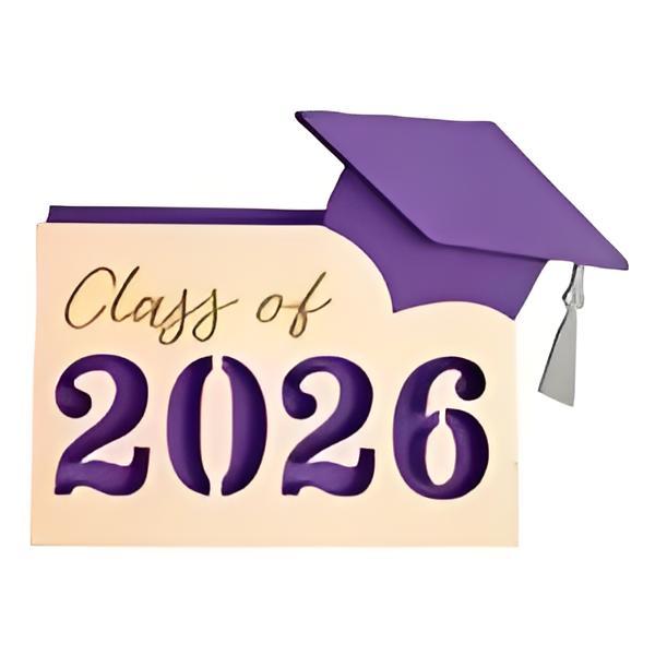 🎓 Personalized Graduate Gift Card Holder – Custom Name & Message